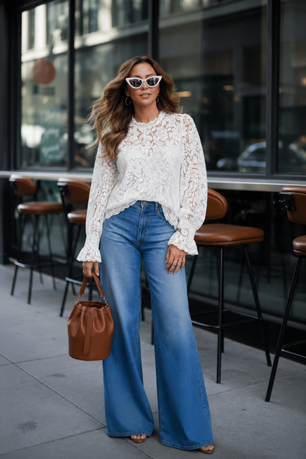 Blusa Charlotte Lace