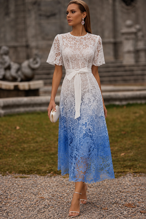 Vestido Porcelain Blue