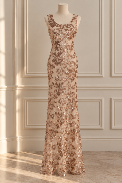 Vestido Golden Muse