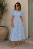 Vestido Celeste Fiore