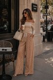 Palazzo Blush Dots
