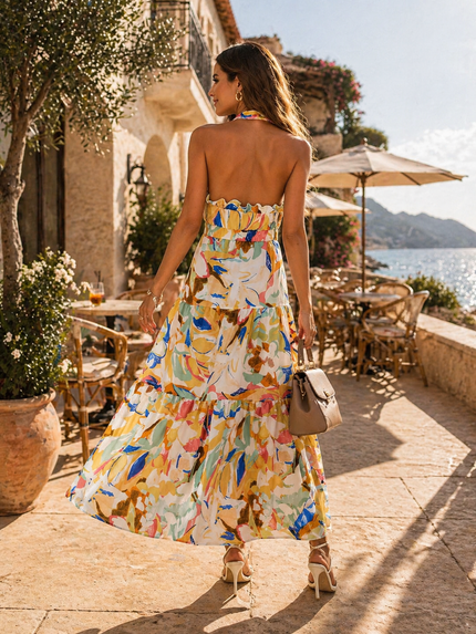 Sunset Bloom Dress