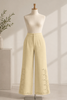 Pantalón Bordado Bajo