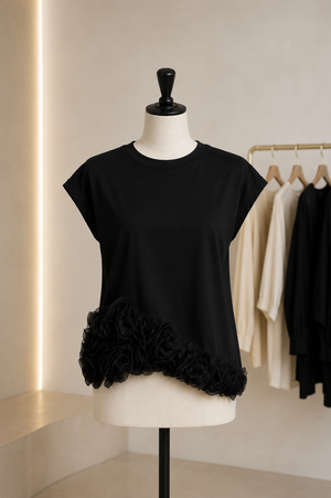 Blusa Fiore Nero,