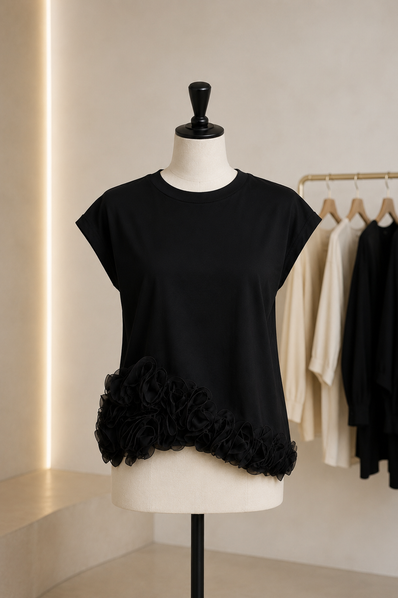 Blusa Fiore Nero,