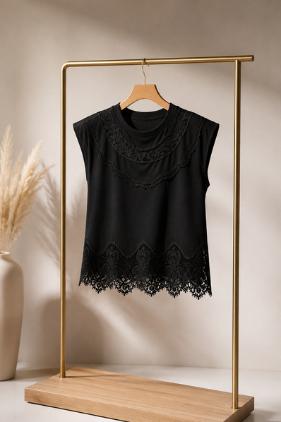 Blusa Black Dahlia