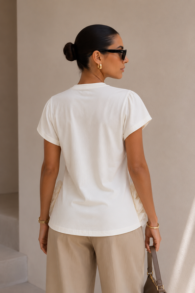 Blusa Rosalie Ivory