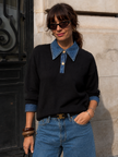 Sweater Denim Élise
