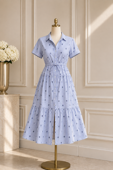 Vestido Juliette Bleu