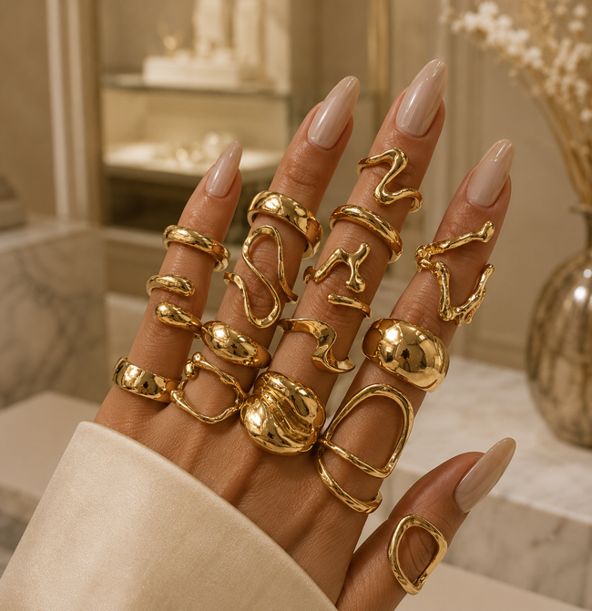 Melt Rings Set