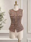 Chaleco Isabelle Tweed