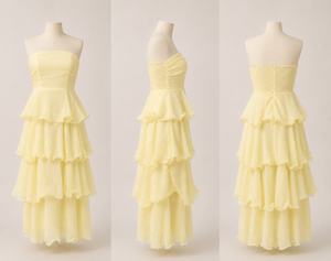 Vestido Soleil Buttercream