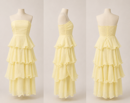 Vestido Soleil Buttercream