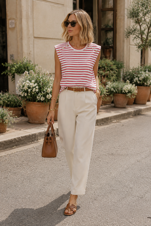 Paris Stripes Rouge