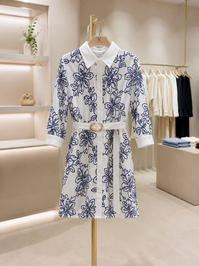 Azure Riviera Dress