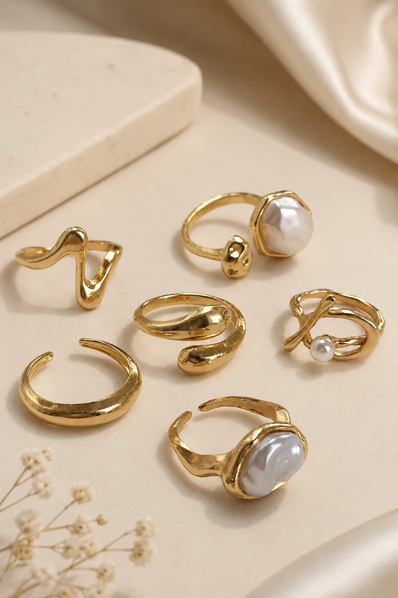 Anillos Pearl Glow