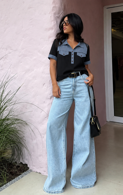 Noir Denim Chic