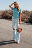 Aqua Glow Tee