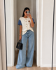 Denim Touch Blous