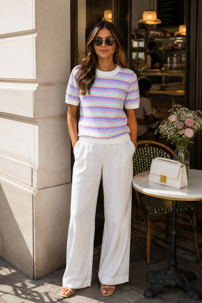 Pastel Riviera Knit
