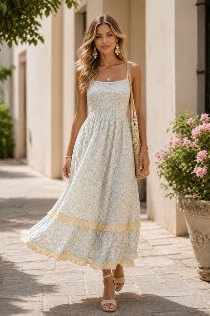 Sunny Bloom Midi