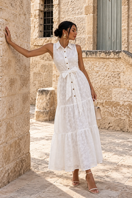 Vestido White Escape
