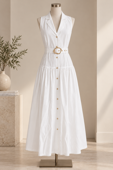 Vestido White Hour