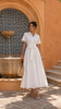 Vestido White Garden