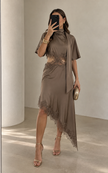 Vestido Élan Satin Lace