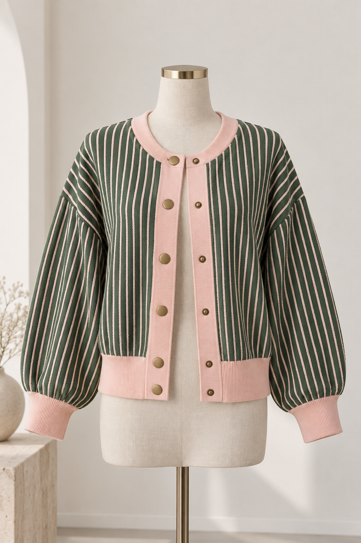 Sweater Rosewood Stripe