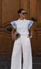 Blusa Blue Garden