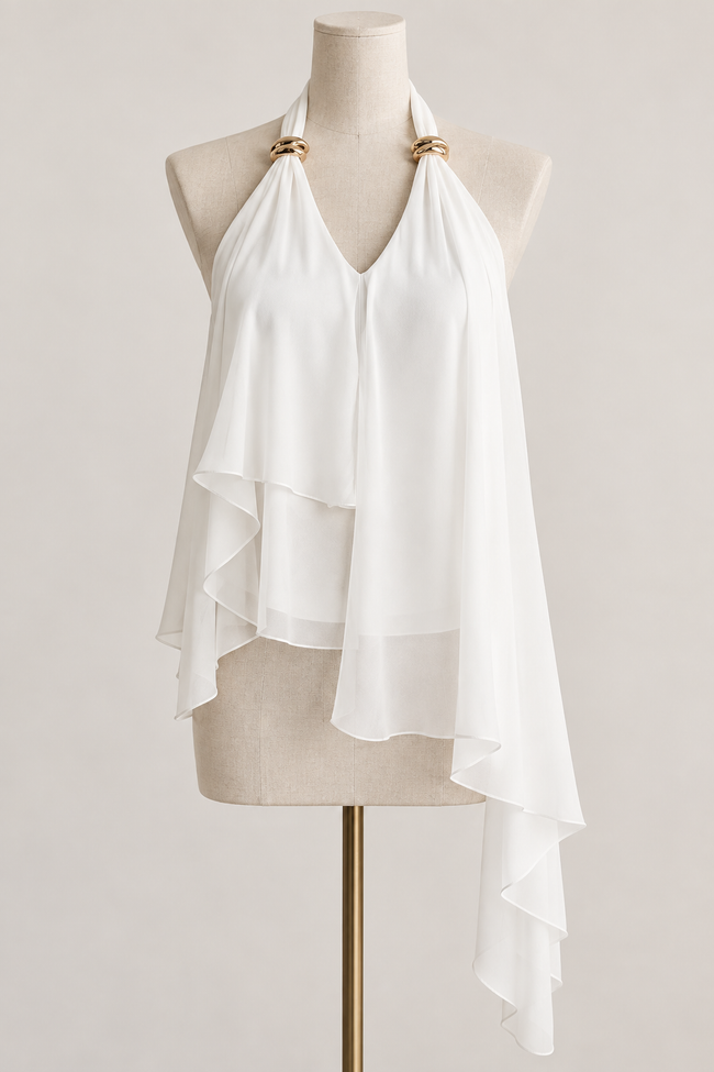 Blusa Portofino Ivory