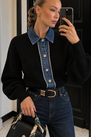 Suéter Denim Edit