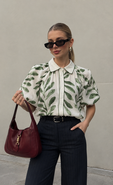 Blusa Green Statement