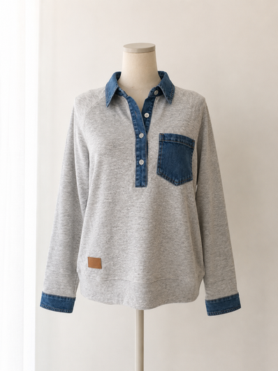 Blusa Camille Denim