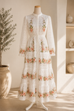 Vestido Gardenia Écru