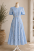 Vestido Celeste Fiore