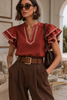 Blusa Sienna Terracotta 🤎