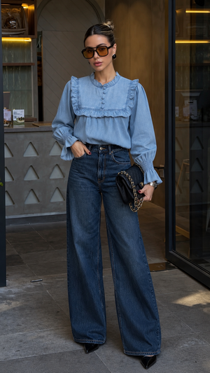 Blusa Denim Crush