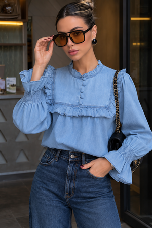Blusa Denim Crush