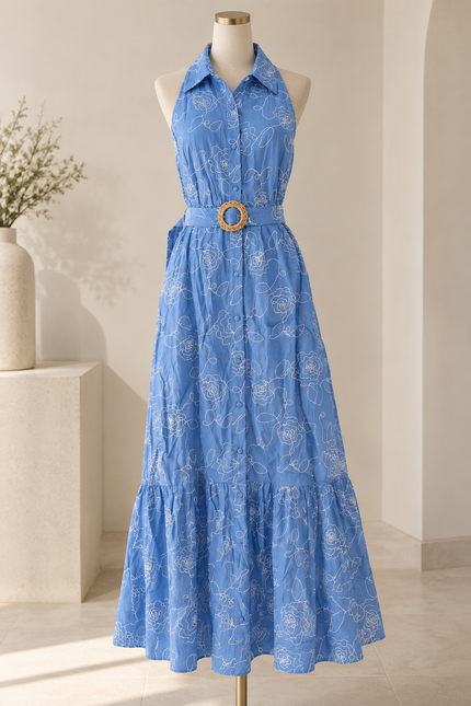 Vestido Sunday Blue