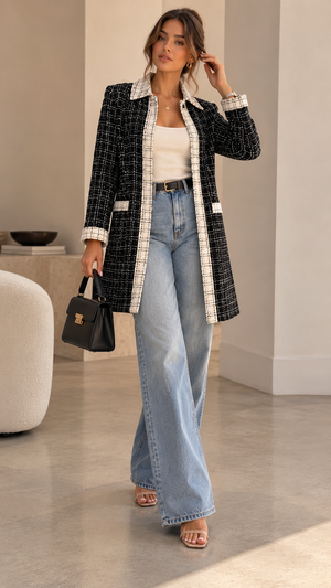 Abrigo Tweed Madison