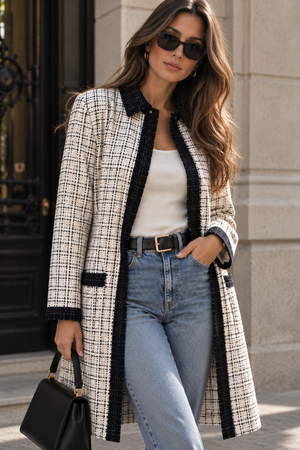 Abrigo Tweed Kensington