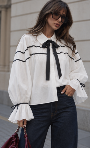 Blusa Margot Ribbon