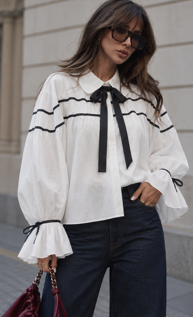 Blusa Margot Ribbon