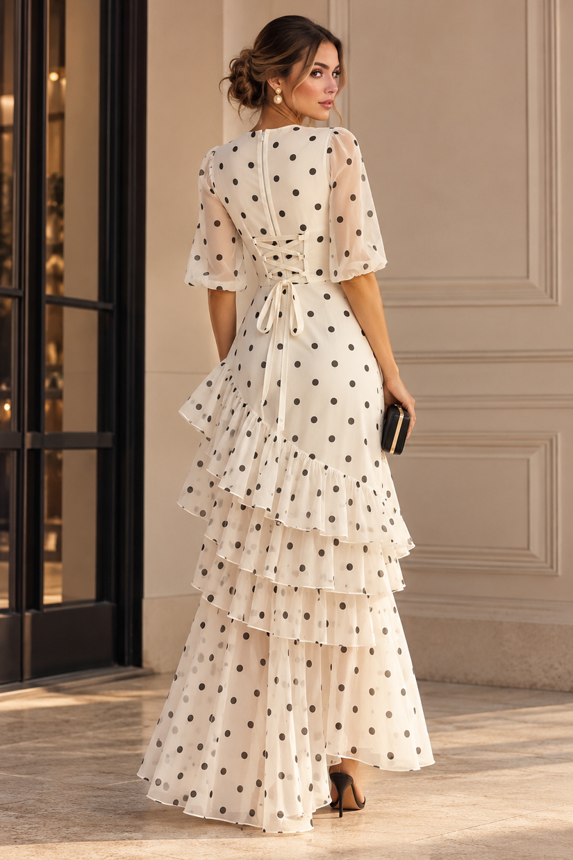 Vestido Polka Romance