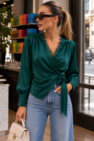 Blusa Vértice Esmeralda