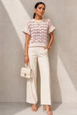 Soft Wave Knit Top