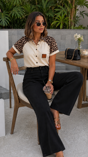 Wild Chic Knit Shirt