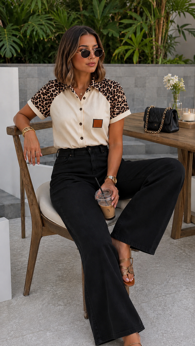 Wild Chic Knit Shirt